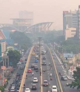 Kualitas Udara Pekanbaru Tidak Sehat, PM2.5 Sempat Capai 149 µg/m³